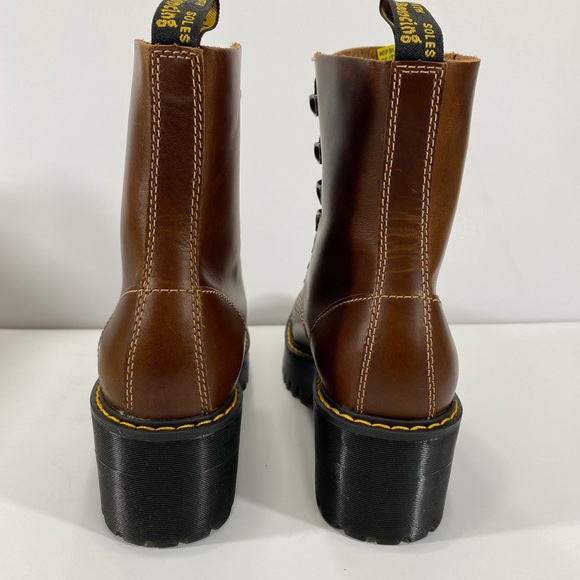 NEW- DR MARTENS LEONA ORLEANS HEEDED BOOTS - Picture 9 of 10